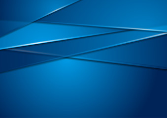 Bright blue abstract corporate background