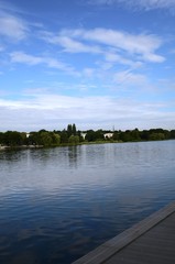 Lac Alster d’Hambourg  (Allemagne)
