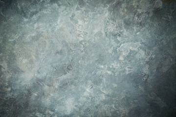 Obraz premium Gray lighted wall texture for designer background. Painted surface.