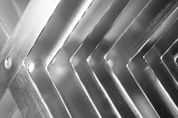 metal X shape
