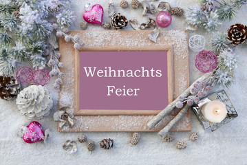 Weihnachtsfeier