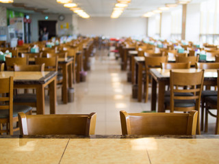view in restaurant
