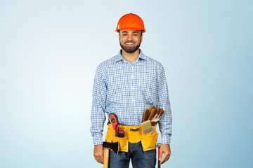 male construction worker