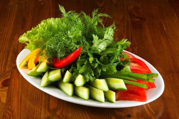 Vegetables snack
