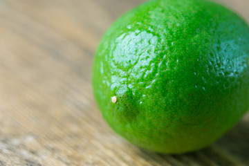 Fresh lime fruit