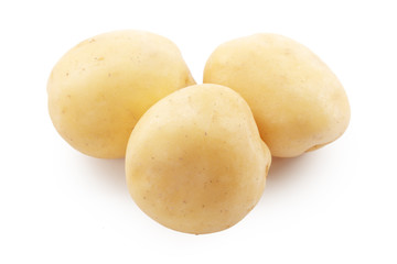 potato isolated on white background