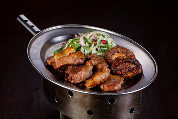 Grilled meat bbq