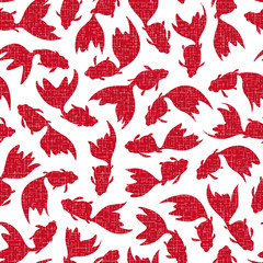 和柄,泳ぐ金魚, © daicokuebisu