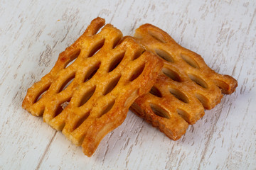 Delicious puff pastry