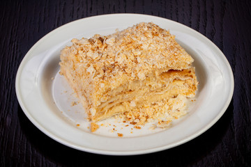 Delicious napoleon cake