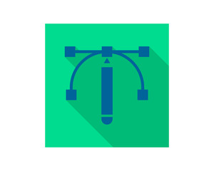 rectangle cursor draw design vector icon image vector icon logo symbol