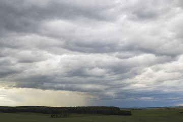 Storm clouds, dramatic sky