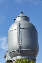 old iron works monuments in Neunkirchen from the late 20th century