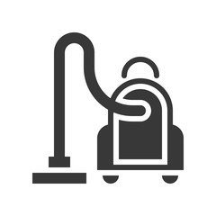vacuum cleaner, cleaning service related icon set, glyph design