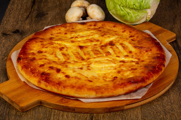 Homemade Ossetian pie