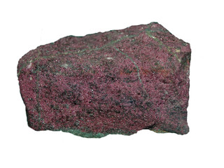 Mineral corundum isolated