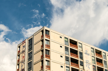 Fototapeta premium Low Angle View of Building against Sky in Berlin, Germany