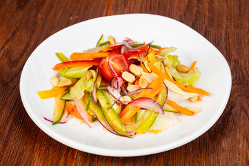 Vietnam salad with peanut