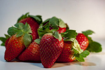 Strawberries - Macro Close-Up