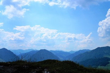 Berg Panorama Wege