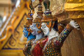Yaksha's in Wat Phra Kaew, Grand Palace