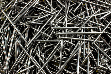 metal nails texture 