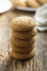 Homemade oatmeal cookies