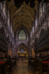 Fototapeta na wymiar Chester Cathedral (Interior)