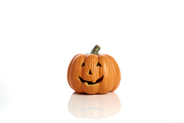 smiling pumpkin Jack-o'-lantern