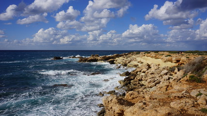 Sea and cloud sky, Cyprus