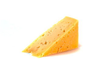 cheese isolated on white background