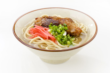 沖縄そば　軟骨ソーキそば