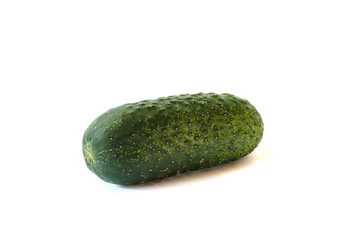 cucumber isolated on white background