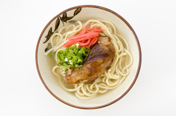 沖縄そば　軟骨ソーキそば