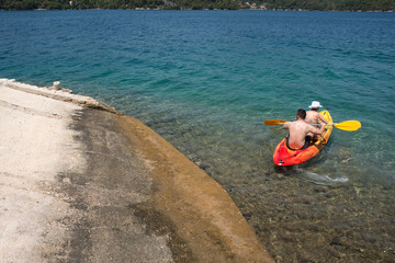 canoa a mljet