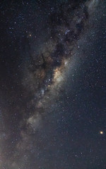 Milky Way and Mars