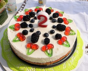 Torte Kindergeburtstag 2. Geburtstag