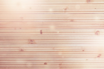 Fototapeta premium Many folded wooden planks. Light planking as a texture.Toning.
