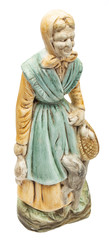 Obraz premium Old woman figurine