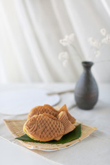 Japanese fish shape cake