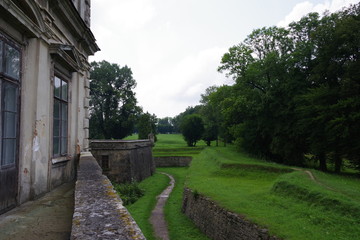 old castle and fortress walls
