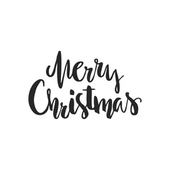 Merry Christmas Lettering