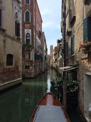 Obraz na płótnie Canvas Venedig Wasserstrasse
