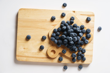 Naklejka na ściany i meble fresh blueberries