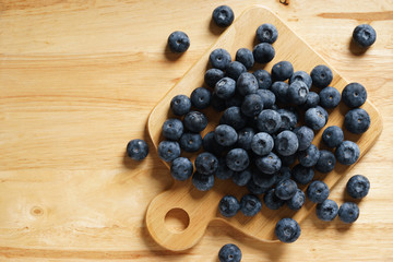 fresh blueberries