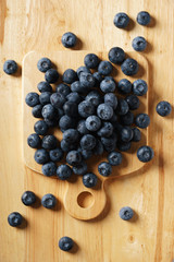 fresh blueberries