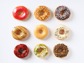 colorful donuts