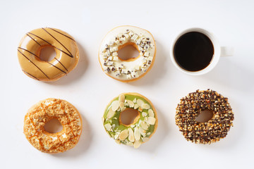 colorful donuts