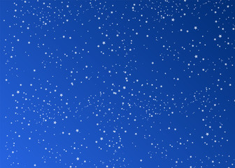 Star sky background. Night sky vector illustration