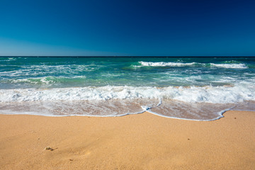 Waves on Shelly Beach at Caloundra, Sunshine Coast, Queensland, Australia